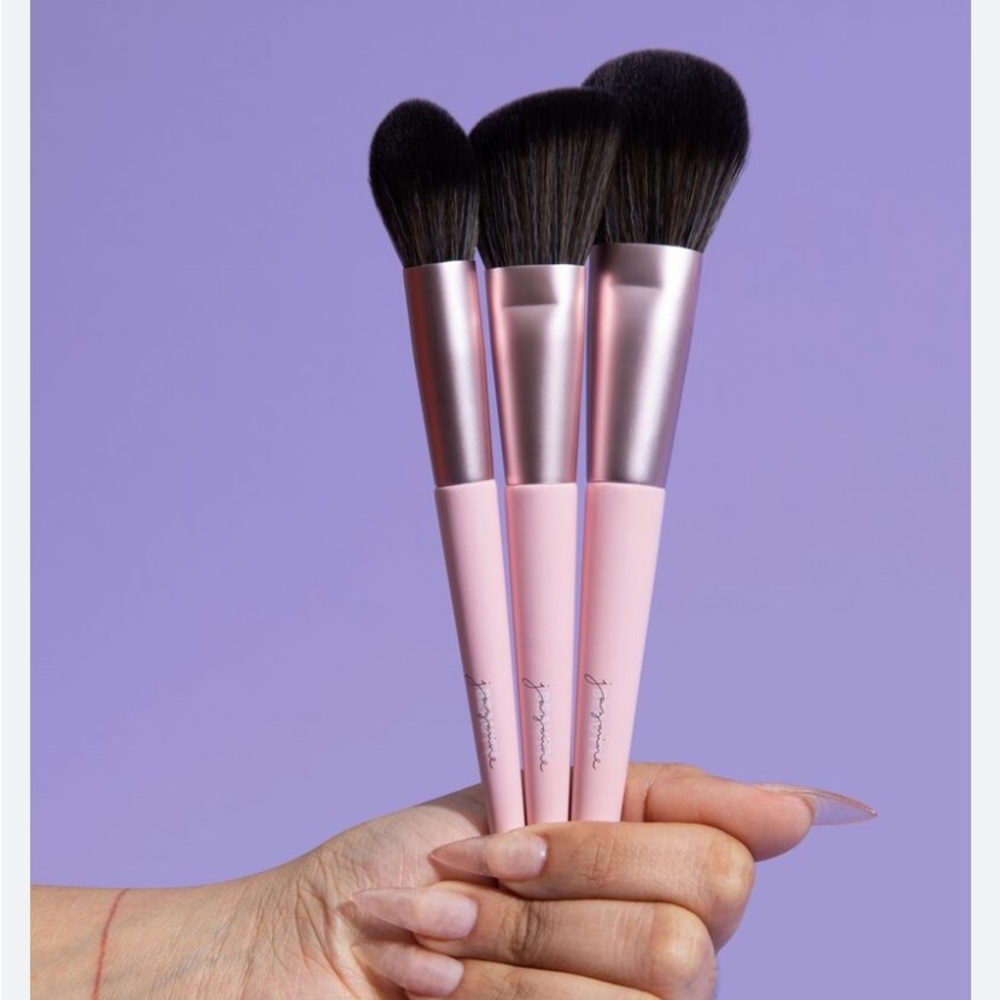 Jasmine Beauty Complexion Brush Set Trio BNIB